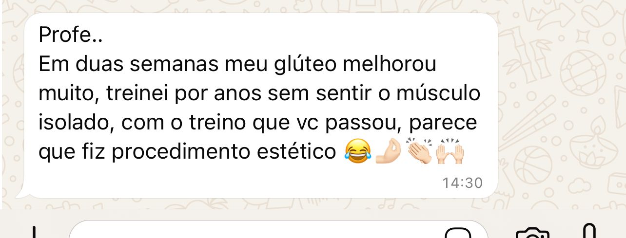Mensagem real de aluno via WhatsApp #7