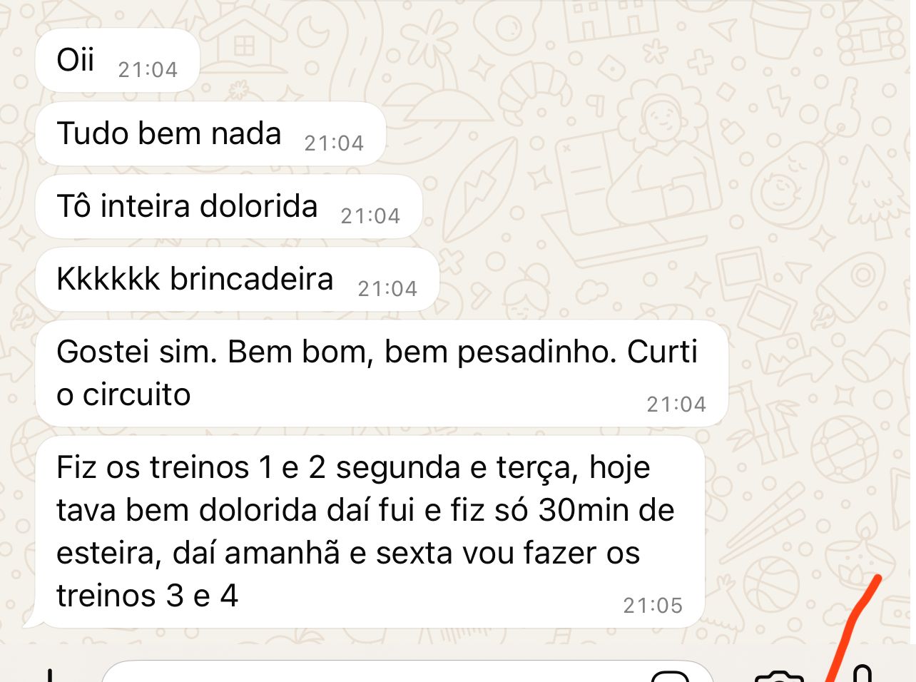 Mensagem real de aluno via WhatsApp #9
